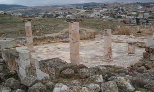 Zdjęcie JORDANIA / Jarash / Jarash / Mozaiki