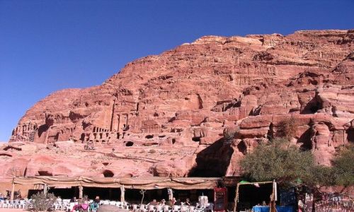 JORDANIA / pol-zach Jordania / Petra / komercja... i tu take...