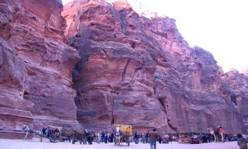 Zdjcie JORDANIA / pld-zach Jordania / Petra / Petra yje nadal...
