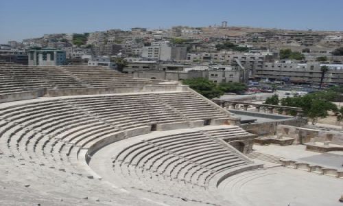 Zdj�cie JORDANIA / brak / Amman / amfiteatr