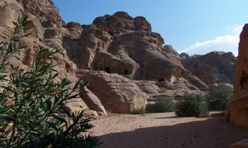 Zdjcie JORDANIA / pd. Jordania / Petra / Gdzie w Petrze