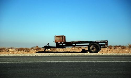 Zdjęcie JORDANIA / Petra / droga do Petry / zgubilam woz