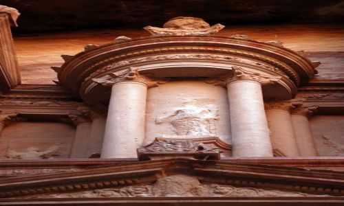 Zdjcie JORDANIA / Petra / Wawoz / fragmenty 