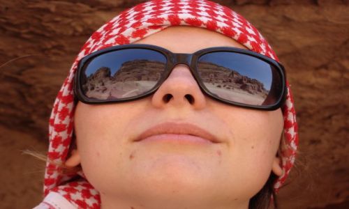 Zdjecie JORDANIA / brak / Petra / odbicie