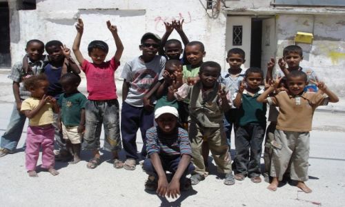 Zdjęcie JORDANIA / brak / Baqa / palestynskie dzieciaki