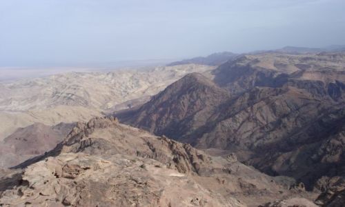 Zdjecie JORDANIA / brak / Petra / widok z Gory Arona