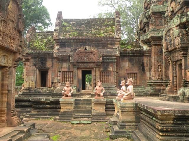 Zdjęcia: Okolice Siem Reap, Świątynia Banteay Srei, KAMBODżA Zdjęcia: Okolice Siem Reap, Świątynia Banteay Srei, KAMBODżA