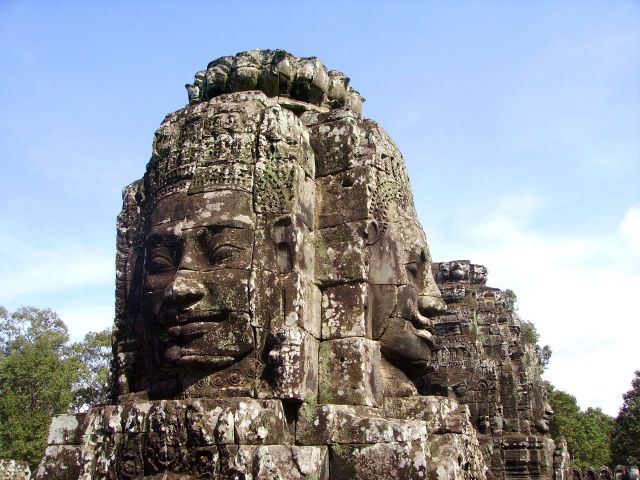 Zdjęcia: światynia Bayon, okolice Siem Reap, spojrzenie z przeszłości, KAMBODżA Zdjęcia: światynia Bayon, okolice Siem Reap, spojrzenie z przeszłości, KAMBODżA