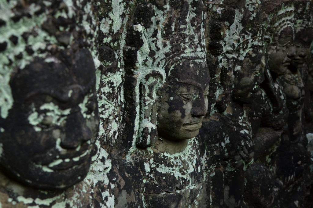Zdjęcia: Angkor Wat, Siem Reap, Twarze, KAMBODżA Zdjęcia: Angkor Wat, Siem Reap, Twarze, KAMBODżA