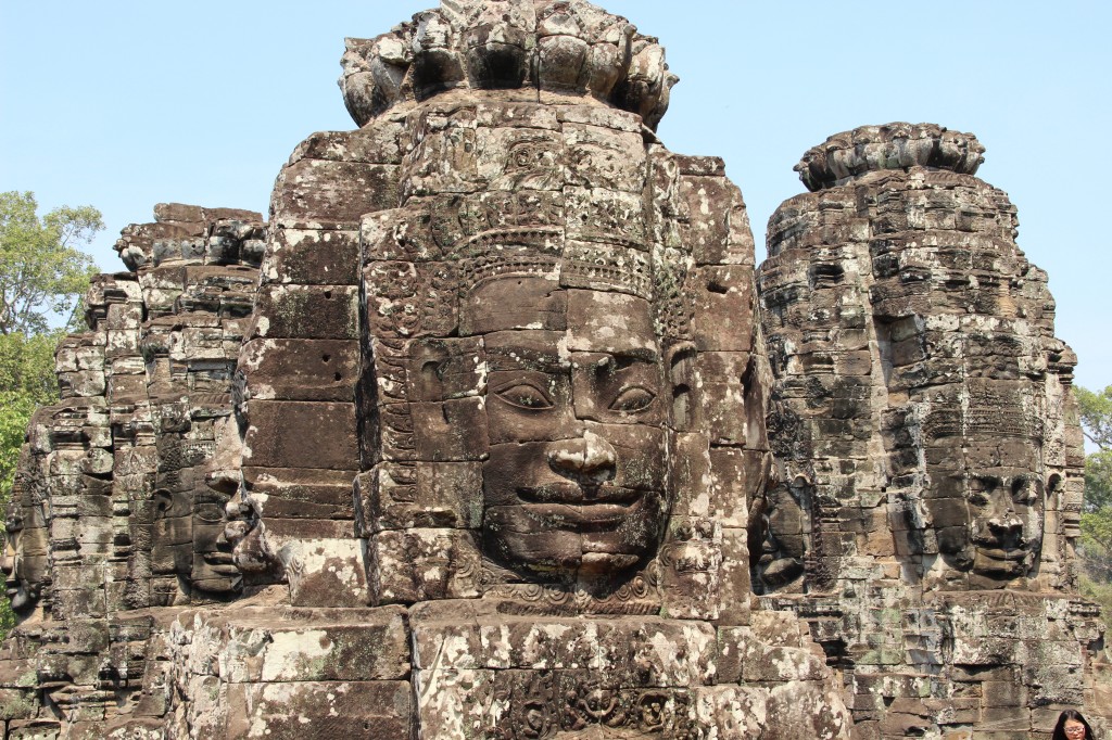 Zdjęcia: Angkor, Siem Reap, Głowy w Bajon, KAMBODżA Zdjęcia: Angkor, Siem Reap, Głowy w Bajon, KAMBODżA