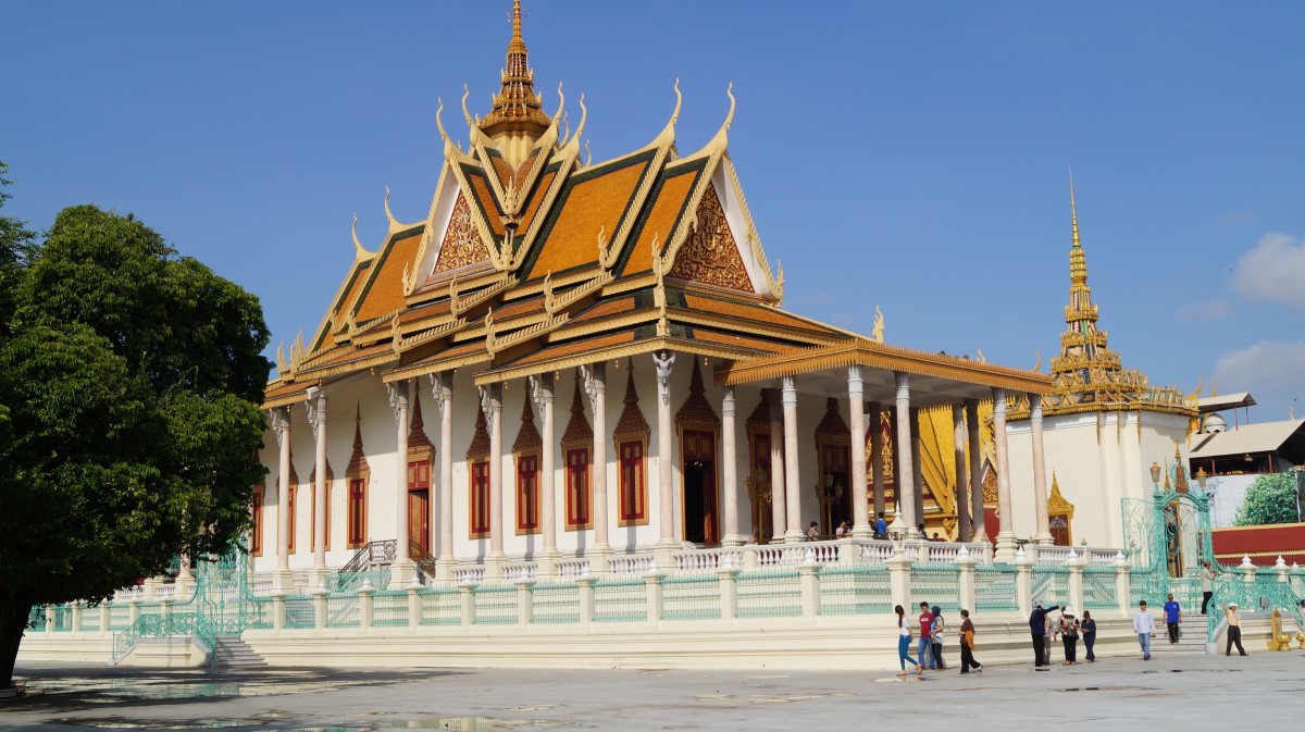 Zdjęcia: Phnom Penh, Phnom Penh, Pałac królewski, KAMBODżA Zdjęcia: Phnom Penh, Phnom Penh, Pałac królewski, KAMBODżA