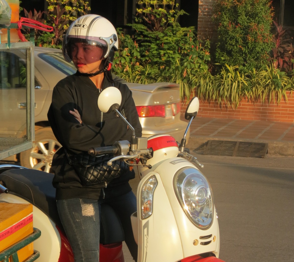 Zdjęcia: Siem Rep, Azja, Kambo skuterowe taxi, KAMBODżA Zdjęcia: Siem Rep, Azja, Kambo skuterowe taxi, KAMBODżA