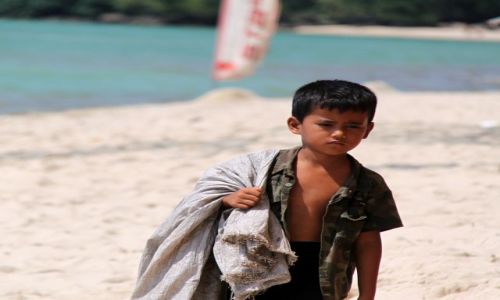 Zdjcie KAMBODA / Sihanaukville / Otres Beach / Chopiec