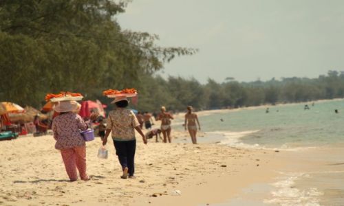 Zdjcie KAMBODA / Sihanaukville / Otres Beach / Id krewetki