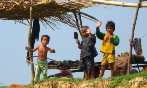 Zdjęcie KAMBODżA / Cambodia / Battambang / Kids