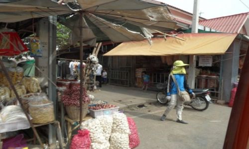 Zdjcie KAMBODA / Kamboda / Poipet / bazar