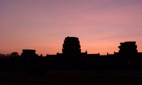 Zdjecie KAMBODA / Siam Reap / Angkor / Wok Angkor Wat