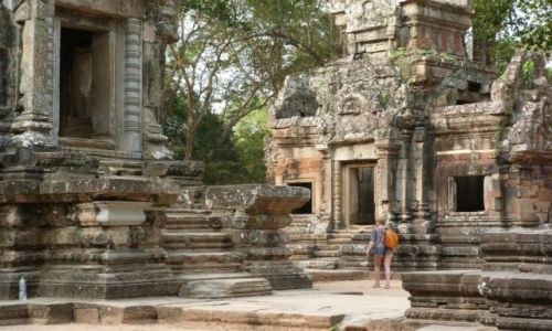 Zdjcie KAMBODA / Siem Reap / Angkor / Wok Angkor Wat