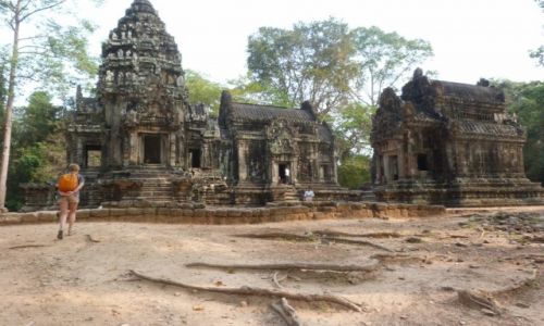 Zdjcie KAMBODA / Siem Reap / Angkor / Wok Angkor Wat