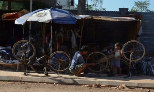 Zdjcie KAMBODA / - / Kamboda / serwis rowerowy