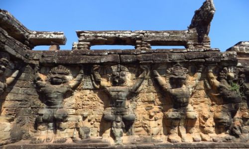 Zdjcie KAMBODA / Angkor / Angkor Thom / Taras Soni