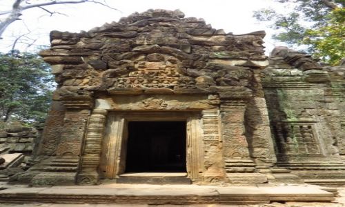 Zdjcie KAMBODA / Angkor / okolice Siem Reap / witynia Ta Prohm