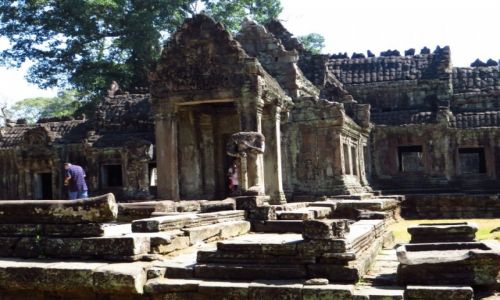 Zdjcie KAMBODA / Angkor / okolice Siem Reap / witynia Prah Khan