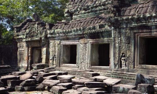 Zdjcie KAMBODA / Angkor / okolice Siem Reap / witynia Prah Khan