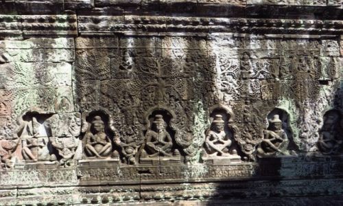 Zdjcie KAMBODA / Angkor / okolice Siem Reap / witynia Prah Khan