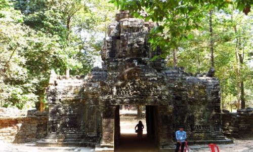Zdjcie KAMBODA / Angkor / okolice Siem Reap / witynia Ta Som