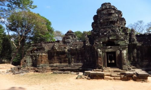 Zdjcie KAMBODA / Angkor / okolice Siem Reap / witynia Ta Som