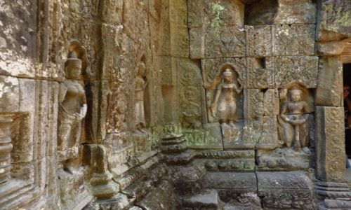 Zdjcie KAMBODA / Angkor / okolice Siem Reap / witynia Ta Som