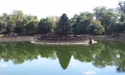 Zdjcie KAMBODA / Angkor / okolice Siem Reap / witynia Neak Pean