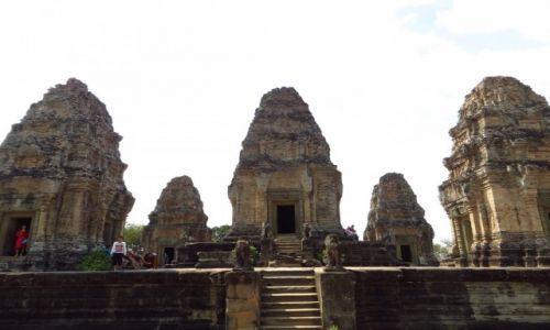 Zdjcie KAMBODA / Angkor / okolice Siem Reap / witynia Mebon Wschodni