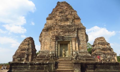 Zdjcie KAMBODA / Angkor / okolice Siem Reap / witynia Mebon Wschodni