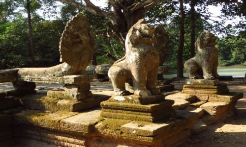 Zdjcie KAMBODA / Angkor / okolice Siem Reap / Switynia Banteai Kdei