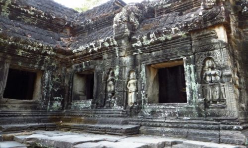 Zdjcie KAMBODA / Angkor / okolice Siem Reap / witynia Banteai Kdei