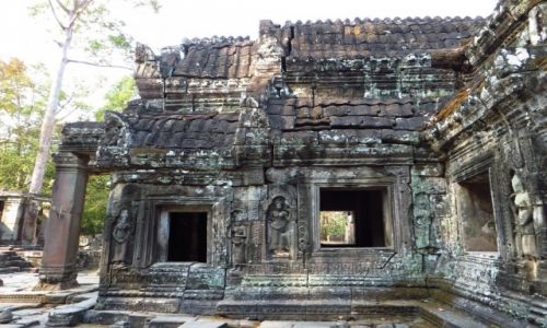 Zdjcie KAMBODA / Angkor / okolice Siem Reap / witynia Banteai Kdei