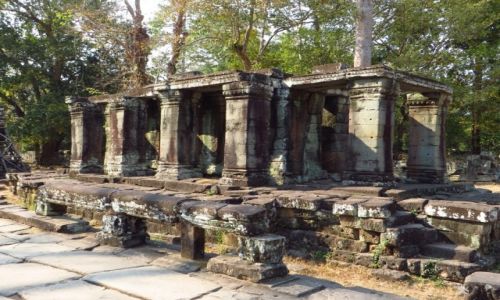 Zdjcie KAMBODA / Angkor / okolice Siem Reap / witynia Banteai Kdei