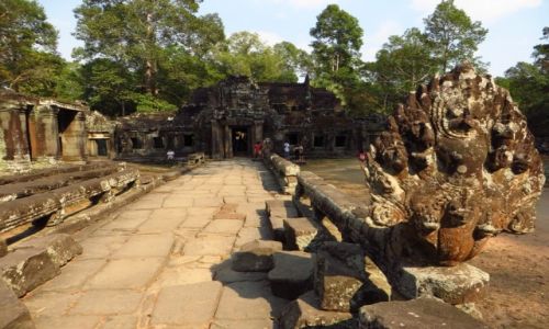 Zdjcie KAMBODA / Angkor / okolice Siem Reap / witynia Banteai Kdei