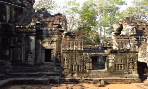 Zdjcie KAMBODA / Angkor / okolice Siem Reap / witynia Banteai Kdei
