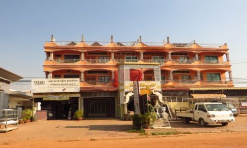 Zdjcie KAMBODA / Angkor / Siem Reap / kambodaska architektura