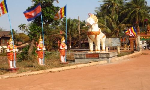 Zdjcie KAMBODA / Angkor / Siem Reap / wejcie do wityni