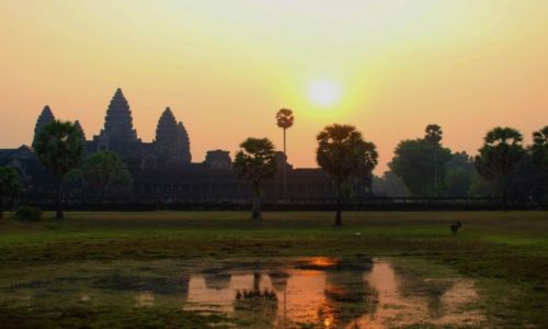 Zdjecie KAMBODA / Siem Reap / Angor Wat / Nowy dzie