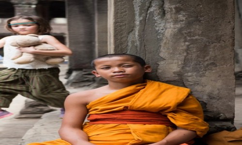 Zdjcie KAMBODA / siem reap / angor / kid