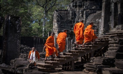 Zdjecie KAMBODA / Siem  Reap / Angkor wat / Dy do celu