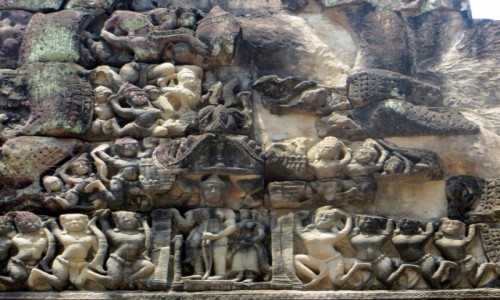 Zdjęcie KAMBODżA / .. / Angkor / Relief