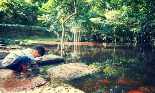 Zdjecie KAMBODA / Siem Reap / Ankor Wat / Kids