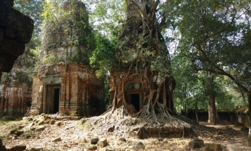 Zdjęcie KAMBODżA / Koh Ker / świątynia w Koh Ker / Prasat Pram