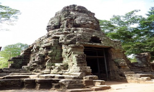 Zdjcie KAMBODA / Angkor / okolice Siem Reap / witynia Ta Prohm